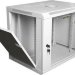 Настенный шкаф 19" 12U 600х350х635 GYDERS GDR-126035G, стеклянная дверь серый
