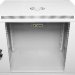 Настенный шкаф 19" 12U 600х350х635 GYDERS GDR-126035G, стеклянная дверь серый