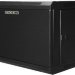 Серверный настенный шкаф 19" 9U 600х450х501 GYDERS GDR-96045BM, металлическая дверь черный