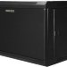 Шкаф 19" 12U 600х600х635 настенный GYDERS GDR-126035BM, металлическая дверь черный