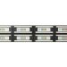 Патч-панель 19" с задним органайзером, 2U 48 портов RJ45 8P8C категория 5е, 110 IDC SINELLS MFG-6852110