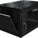 Шкаф для сервера 19" 18U 600х600х903 GDR-186060B, стеклянная дверь черный