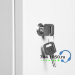 Шкаф настенный 19 6U 600х600х368 GYDERS GDR-66060GM, металлическая дверь серый