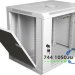 Шкаф настенный 19 дюймов 6 юнитов 600х450х368 GYDERS GDR-66045G, стеклянная дверь серый