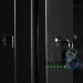 Шкаф настенный 19 дюймов 6U 600х350х368 GYDERS GDR-66035B, стеклянная дверь черный
