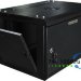 Шкаф настенный 19 дюймов 9U 600х600х501 GYDERS GDR-96060BM, металлическая дверь черный