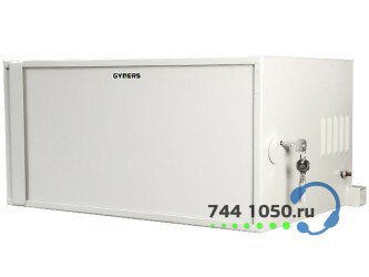 Шкаф настенный 19" 6U 600х300х368 GYDERS GDR-66030GA, металлическая дверь серый